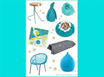 Planche tendance : Turquoise