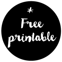 FREE PRINTABLE