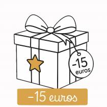 Cadeaux naissance -15 euros