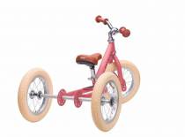 Draisienne-Tricycle acier vintage Rose Mat - Trybike