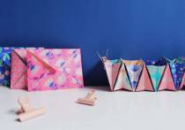 mon-petit-art-36-feuilles-motifs-turquoise-origami