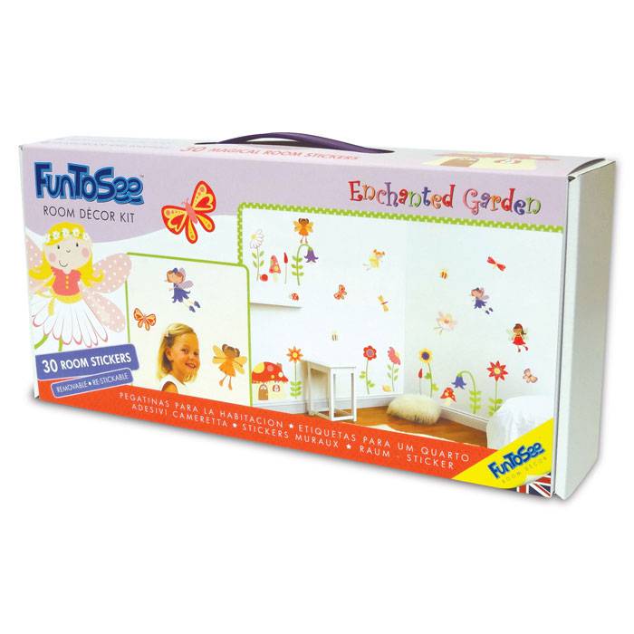 Kit 30 stickers Jardin enchante