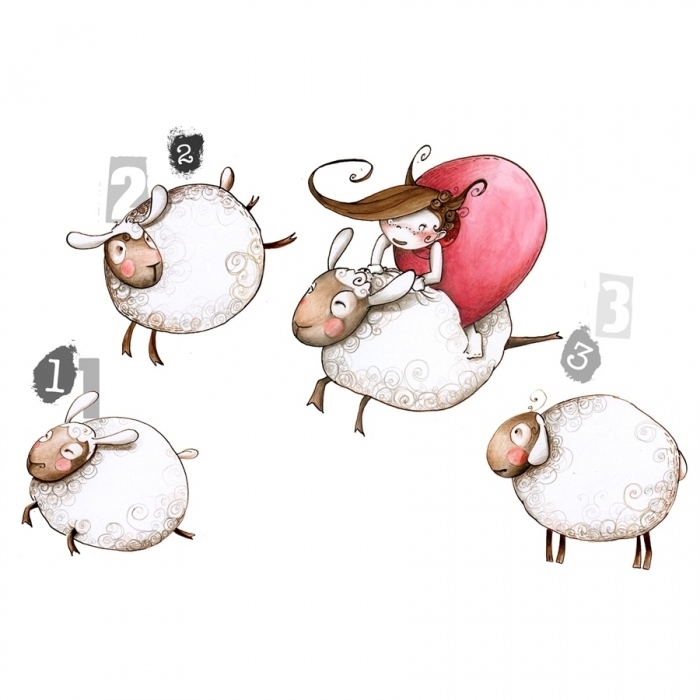 Sticker Saute Mouton Acte Deco