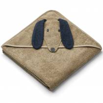 liewood-serviette-de-bain-pour-bebe-augusta-chien