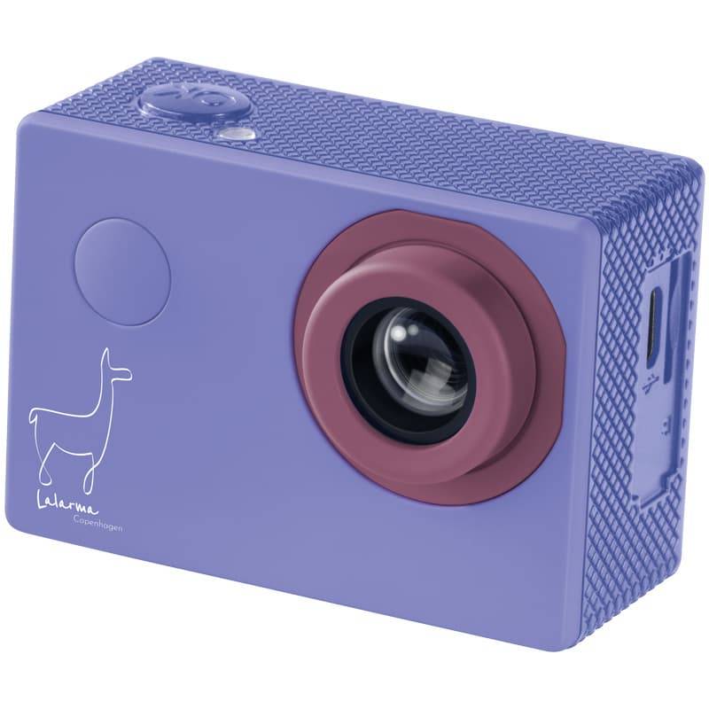 Appareil photo numérique pour enfant de la marque Lalarma modèle violet