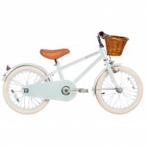 Vélo classique en métal de la marque Banwood couleur vert menthe
