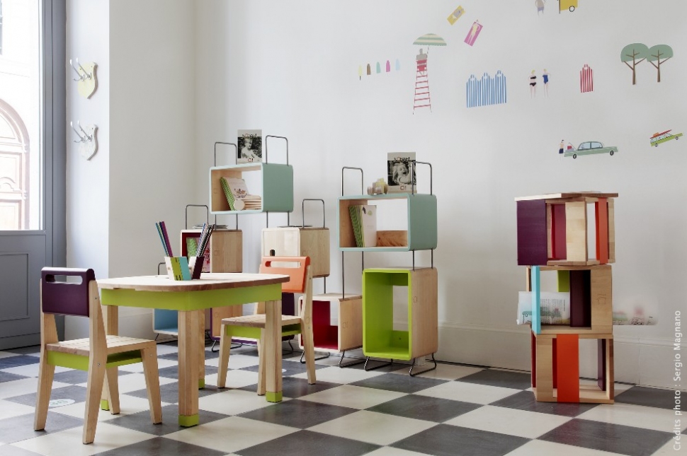 Bureau Ecolier Chambre : Un joli bureau pour la chambre d enfant