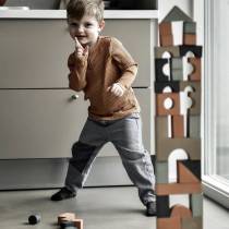 Jeu de construction avec 80 blocs de mousse