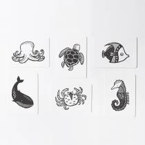 Cartes imagier animaux - Océan