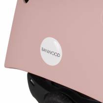 Casque Eco Banwood - Rose Mat Vintage