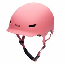Casque Trybike rose mat pour draisienne vélo trottinette enfant  taille S/M