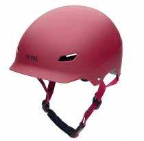 Casque Trybike rouge mat pour draisienne trottinette vélo skate enfant  taille S/M