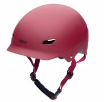 Casque Trybike rouge mat pour draisienne trottinette vélo skate enfant  taille S/M