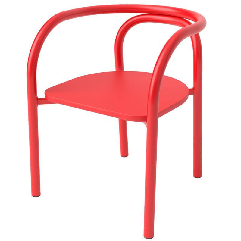 Chaise Baxter rouge Liewood