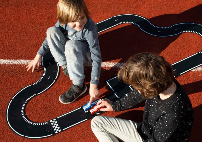 Circuit de voitures Flexible Way to Play 24 pièces