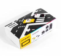 Circuit flexible 12 pcs + 2 voitures City block - Candylab WaytoPlay