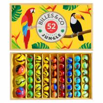 Coffret de 52 billes Jungle - Billes & Co