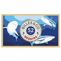 Coffret de 52 billes Requins - Billes & Co