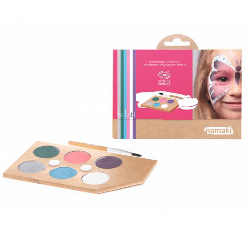 Kit maquillage bio 6 couleurs Mondes enchantes