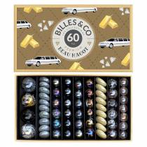 Coffret de 60 billes Beau magot - Billes & Co