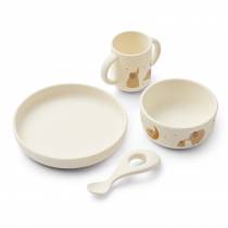 Coffret repas 4 pièces Vivi - Eléphant  - Liewood
