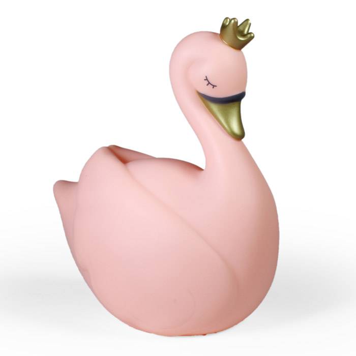 Lampe veilleuse Cygne - Rose