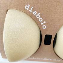 Ratatam vous présente son magnifique diabolo pailleté beige !