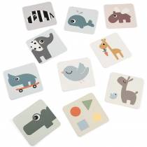 Cartes contrastés idée cadeau pour l'éveil de bébé