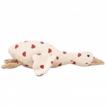 Doudou peluche comforter - L'oie Liva Coeurs - Edition Limitée - Flow