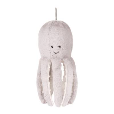 Peluche Rassurante Olly La Pieuvre Grise Flow Peluche Rassurante Olly La Pieuvre Grise Flow