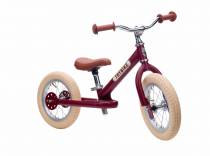 Draisienne acier vintage Rouge Mat - Trybike