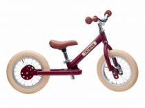 Draisienne acier vintage Rouge Mat - Trybike