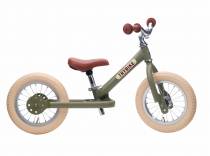 Draisienne acier vintage Verte mat - Trybike