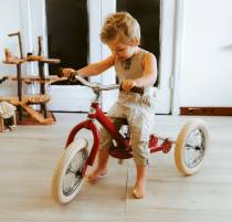 Draisienne tricycle vintage - Rouge - Trybike