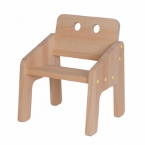 fauteuil-bebe-jeune-enfant-bois-vis-jaune