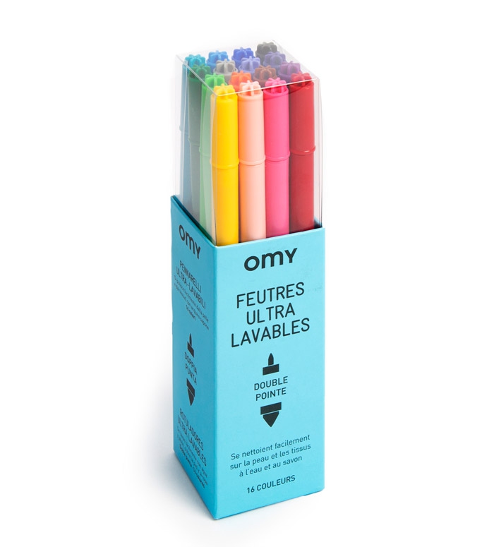 Feutres ultra-lavables Omy