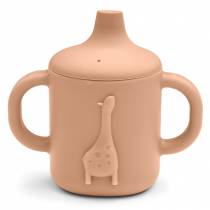 Gobelet tasse à bec Girafe Amelio - Rose - Liewood