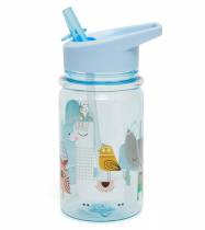 Gourde Lama and friends - bleue- Petit Monkey
