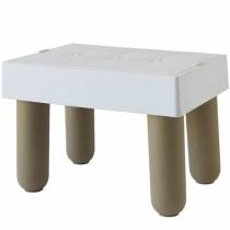 HACHIMAN Stepfill Blanc  Tabouret multifonction | Rangement, repose-pied, table dappoint