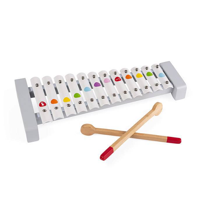 Xylophone bois et métal enfant personnalisé instrument de musique