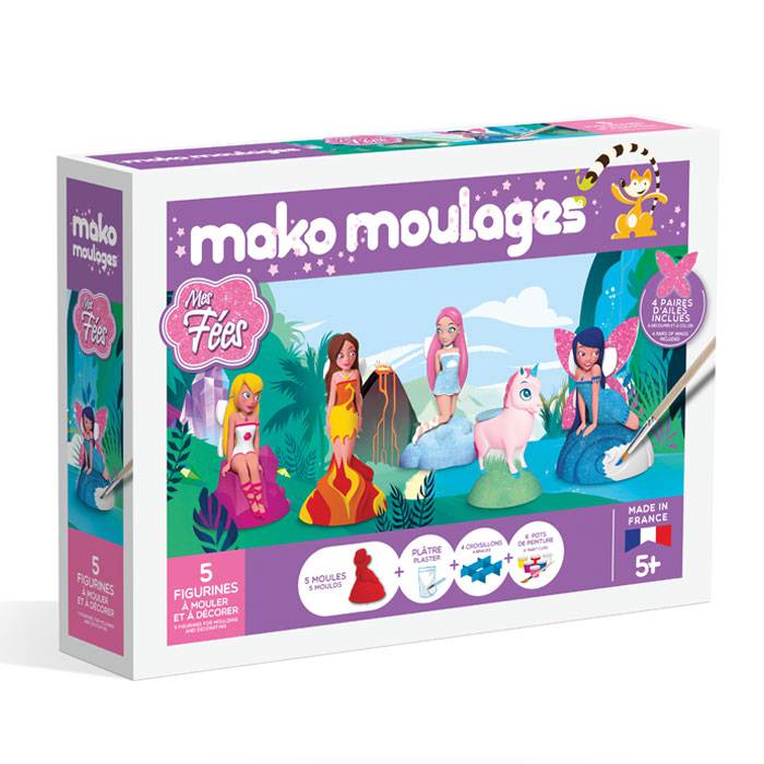 Mako moulages - 5 figurines - Mes Fees