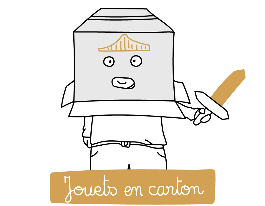 Jouets et Univers en carton