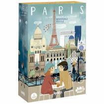 Puzzle réversible 350 pièces thème Paris de la marque Londji