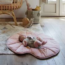 fantasy-garden-tapis-eveil-coton-bio-nenuphar-rose