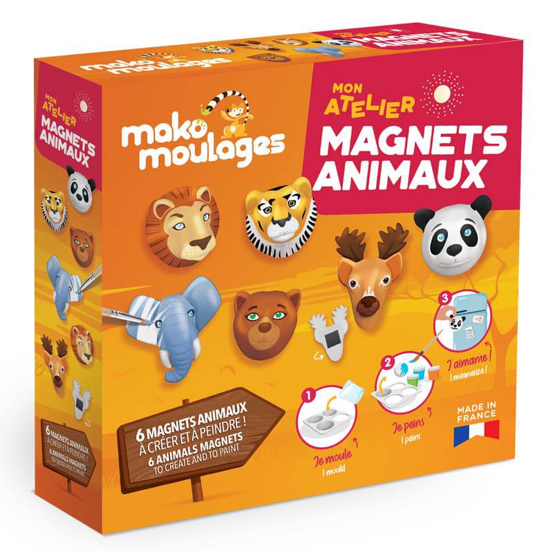 Mako moulages - Mon atelier magnets animaux