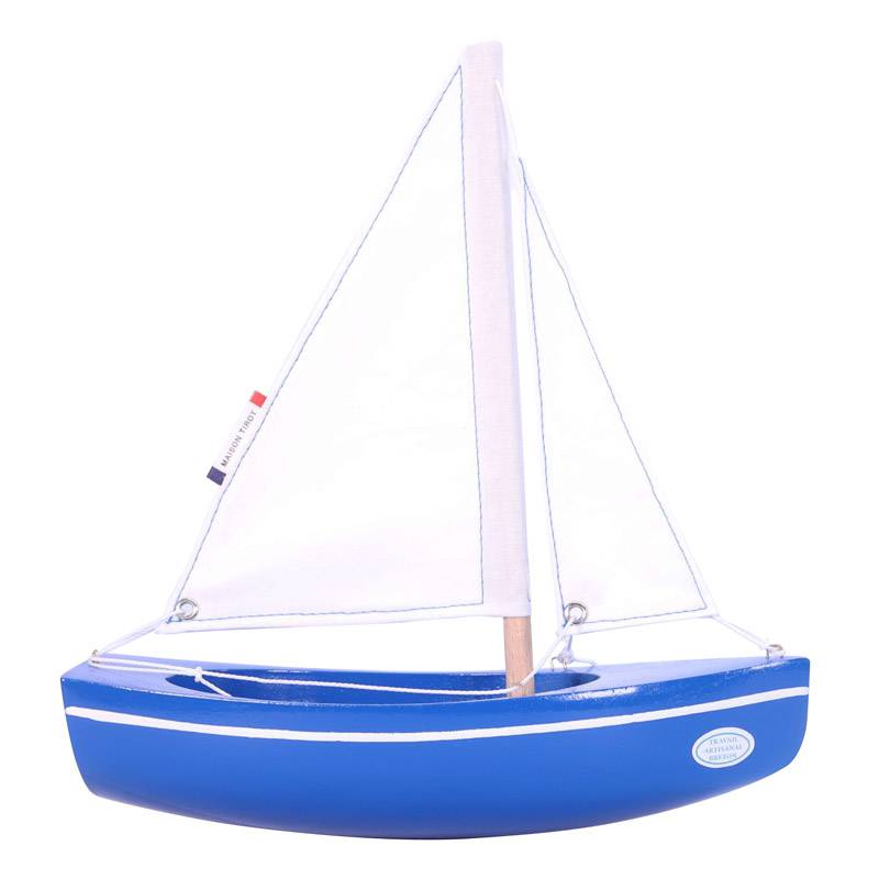 Voilier Sloop 21 cm - Coque Bleue