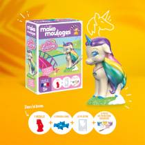 Mako moulages - Ma licorne- Arc-en-ciel