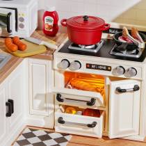 Maquette 3D Cuisine miniature à assembler kit créatif