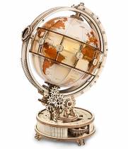 Maquette 3D - Globe terrestre lumineux