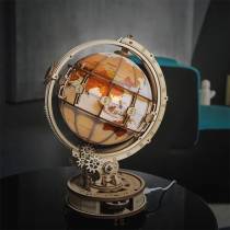 Maquette 3D - Globe terrestre lumineux